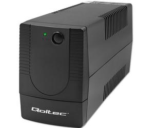 Qoltec 53772 Uninterruptible Power Supply Line Interactive Monolith 650va 360w