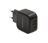 QOLTEC AC Adapter | 17W | 5V | 3.4A | 3XUSB