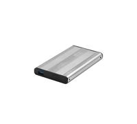 Carcasa de discos duros 51871: 2,5" PnP SATA III, USB 3.0 aluminio QOLTEC