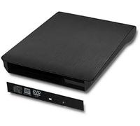 Qoltec CD/DVD SATA USB 3.0 12,7 mm, Cable Incorporado, 51867