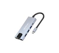 Qoltec Hub USB-C 5 en 1 PD 100W 2x USB HDMI 4K 53795