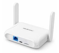 Qoltec Router Home & Travel 4G LTE WiFi 6 | AX300 | 2,4 GHz | Dual Antena | USB-C | Micro SIM