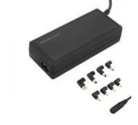 Qoltec - universal power adapter 90w - 8 plugins - +power cable