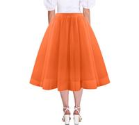 QOMJUFA Falda de Tutú para Mujer, Tutu Tul Falda Disfraz para Ballet, Tutu Falda de Mujer Retro 80s para Carnaval Carnaval Semana Santa Fiesta Halloween