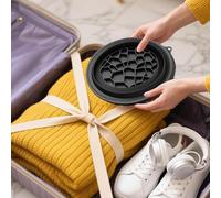 Qooplu Facial para Terapia Fría - Bowl de Inmersión Fría para el Rostro | Silicón Reutilizable Plegable con Bandeja De Integrada para Cuidado De Piel, Masajes, SPA, Cocina Y Hogar