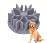 Qooplu Inserto de Lento para Perros,Inserto de Lento para Perros | de tazón de alimentación Lenta de Silicona de alimenticio | Lavable a máquina, no se Asfixia, diseño para Comer, Inserto para