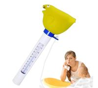 Qooplu Termómetro Flotante Para Agua,Con Cuerda Y Monitor Animal De Dibujos Animados - Medidor Grande Temperatura Agua Piscina,Para Niños, Interior Y Exterior, Spa, Estanque, Acuario, Bañera