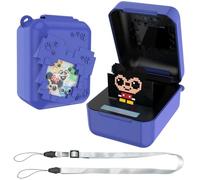 Qoosea Funda de Silicona para Bitzee Mascota Digital con Cordón Funda Protectora de Silicona Funda Completa Funda Blanda Compatible con Bitzee Resistente a Los Golpes y Al Agua