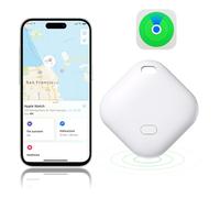 Qoosea Localizador de llaves inteligente, posicionamiento preciso, solo para iOS, no con Android, color blanco