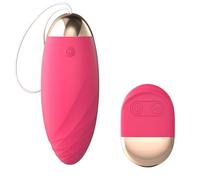 Qoosea Vibrador de Bala, Vibradores Mujer con 10 Modos de Vibración Ajustables, Huevo Vibro Erótico Juguetes Sexuales, Vibradores punto G Impermeable USB para Mujeres Parejas (Rosa)