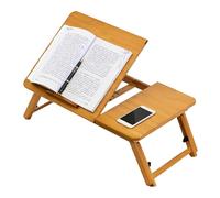 qorkhogr Escritorio portátil para cama, sofá, soporte portátil para laptop, mesa de cama plegable ajustable para laptop, mesa de cama para comer, escribir, dibujar, trabajar en el sofá, suelo, cama, S