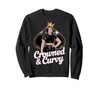 QOS Sexy Curvy Queen of Spades Sudadera
