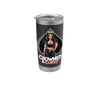 QOS Sexy Curvy Queen of Spades Vaso térmico de acero inoxidable de doble pared