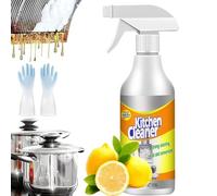 Qosigote Bgnie Kitchen Cleaner, Bgnie Kitchen Foam Cleaner Spray, Bgnie Powerful Kitchen Foam Cleaner, Bgnie Multifunctional Kitchen Foam Cleaner (1PC)
