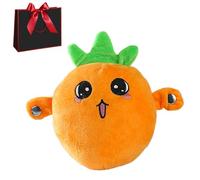 Qosigote Juguete de peluche de música interactiva, juguete con sensor musical de Banana Plush con sonidos, soporte de plegado, juego de batalla y ritmo, perfecto para la unión de los niños, momentos