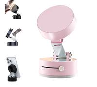 Qosigote Soporte para teléfono Woolcar, Soporte magnético para teléfono con Ventosa, Soporte para teléfono con Ventosa, Soporte magnético para teléfono con Ventosa para Coche, (Pink)