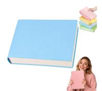 Qosneoun Thickened A5 Notebook 720 Pages Hardcover Journal Premium 80GSM Bleedproof Paper PU Leather Diary Planner for School Office Travel (Blue,14.5 * 22 * 4.5cm)