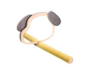 Qoukonao Jaula para pájaros, Juguete de Escalada con Espejo de Orejas de Cachorro, Centro de Actividad, para periquitos, pinzones contra el aburrimiento y para estimular la Mente Cuando se está