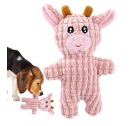 Qoukonao Juguete chirriante para perros - Juguete masticable para perros que chirria, enriquecedor juguete para el entretenimiento y recompensa, para entrenamiento de sociedad y juego al aire libre