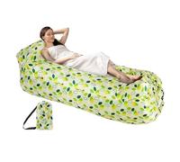 Qoukonao Sofá de Aire, sofá Inflable para Acampar al Aire Libre, colchón Plegable, Impermeable, cómodo, portátil, para Viajes, Playa, película, Asientos al Aire Libre, Festivales