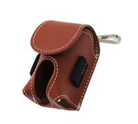 Qoukonao Soporte para Camiseta de Golf, Bolsa de Transporte para Pelotas de Golf con llaveros, Piel sintética Resistente al Agua, Accesorios de Golf para práctica de Campos de práctica, torneos