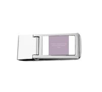 Qoutes Famous People Healing Imperfect Beauty Love Slim Money Clip - Cartera de bolsillo de acero inoxidable