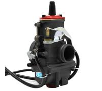 QOWIRUT Carburadores para Moto Carburador De Motocicleta Motor De Motocicleta Carburador De 24mm 28mm 30mm 34mm 32mm 38mm Espiga De Carburador Deslizante Plana OEM: TM34-2 42-6100(28mm Grey)