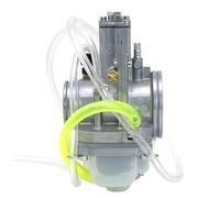 QOWIRUT Carburadores para Moto Compatible con RMZ250 2T 38 Mm 40 Mm Carburador De Chorro De Potencia Ajustable con Cable Carburador De Motor Inyector De Pulverización De Potencia De Motocicleta(40mm)