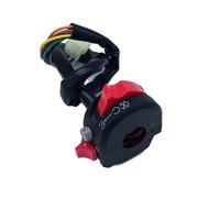QOWIRUT Motocicleta Encendido 7/8'' 22 Mm Interruptores De Motocicleta Luz De Advertencia De Faro Botón De Arranque Y Apagado Controlador De Manillar para ATV para Scooter