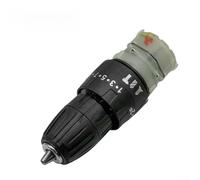 QOXEZY 10MM Chuck Brushless Drill Gearbox Asamblea 16.8V 21V Tres funciones para modo IMPACTO Construcción de metal plástico resistente ligero para herramientas eléctricas Mantenimiento Pieza de