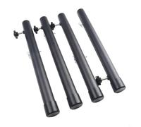 QOXEZY 4 extensores de patas de mesa ajustables para mesas plegables, diseñados para una mayor estabilidad y soporte ergonómico (44 cm)