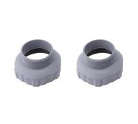QOXEZY Adaptador 11239 para conexión de manguera, para kits de piscina y se adapta a accesorios de pared 28001E, repuesto para placa adaptadora de manguera Intex (2)