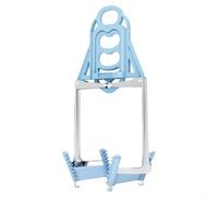 QOXEZY Agarre de placa caliente de acero inoxidable con bloqueo plegable integrado, agarre antideslizante para un manejo sin esfuerzo, diseño de ahorro de espacio para microondas, freidoras de aire