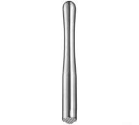 QOXEZY Bola de frutas de acero inoxidable 304 con cuenco profundo, clavo texturizado, para bolas de melón, cuchara de helado, preparación de cítricos y trituración sin esfuerzo (martillo de hielo)