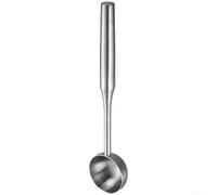 QOXEZY Bola de frutas de acero inoxidable 304 con cuenco profundo, clavo texturizado, para bolas de melón, cuchara de helado, preparación de cítricos y trituración sin esfuerzo (cucharadita)
