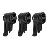 QOXEZY Boquilla de repuesto para válvula adaptadora de inflador de | Esta boquilla adaptadora de doble cabezal sin fugas infla varias bicicletas con construcción de plástico.