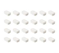 QOXEZY Caja de almacenamiento de alimentos de 700 ml con compartimentos dobles, tapa de cierre seguro para fugas durante el transporte o refrigeración, inhibidor microbiano con tasa de inhibición