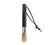 QOXEZY Cepillo para molinillo de café, cepillo de limpieza compacto de 18 cm para piezas de máquina de espresso, herramienta de limpieza eficiente para molinillo, mamparas de ducha, bloques de