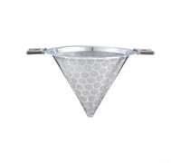 QOXEZY Coladores de condimentos de sopa de cocina de acero inoxidable, filtro colador de hojas de té de malla fina, mango ergonómico para colar sopas, caldos y té