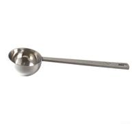 QOXEZY Cuchara de café de acero inoxidable 304, cuchara de medición precisa para café, especias, ingredientes culinarios secos, capacidad de 15 ml y 30 ml con agujero para colgar para un fácil
