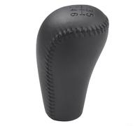 QOXEZY Elegante pomo de palanca de cambios de cuero negro para Toyota para modelos Prado GDJ GRJ 0917 Eleva el diseño interior de tu vehículo