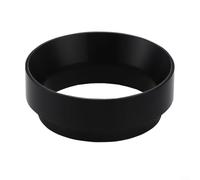 QOXEZY Embudo dosificador de aluminio para portafiltro de 51 mm y 58 mm, taza de anillo dosificador para molinillo de café, minimiza los residuos y sin ensuciar, área de captura para una dosificación