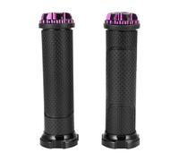 QOXEZY Empuñaduras de acelerador de alta calidad compatibles con Surron Light Bee SFOR, Segway X160-X3 y motos todoterreno - Núcleo de aluminio CNC con banda de rodadura de goma (morado)