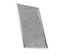 QOXEZY Filtro de grasa de microondas para GE CVM519P2P8S1, para Hotpoint RVM5160DH8WW, WB02X35491, malla de aluminio, prevención de obstrucciones e ventilación mejorada (1 unidad)