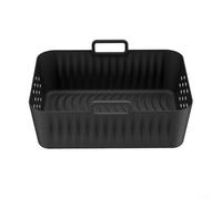 QOXEZY Forros cuadrados reutilizables de silicona para freidora de aire, más gruesos y altos con asas resistentes al calor para COSORI CAF-R901, aptos para lavavajillas, para freidora de aire