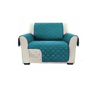 QOXEZY Funda de sofá para sala de estar y dormitorio, protector de muebles acolchado lavable con respaldo antideslizante, compatible con sofás de 1/2/3 plazas (1 plaza)