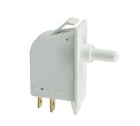 QOXEZY Interruptor de puerta de refrigerador, con funcionalidades normalmente cerradas y normalmente abiertas, para enfriadores de bebidas, congeladores y pequeños aparatos de refrigeración, ABS y