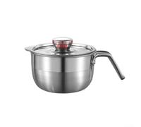 QOXEZY Juego de separadores de huevos de acero inoxidable 304 con taza y tapa para hornear, pasteles, galletas, alimentos para bebés, natillas de huevo, gran capacidad para una separación eficiente