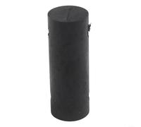 QOXEZY Junta de tendón de goma de repuesto para windsurf, mástil, pie, buje de vela, pieza de reparación, conector negro, 5,6 cm de longitud, 2 cm, diámetro de 6 mm, tamaño del agujero interior