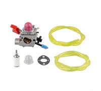 QOXEZY Kit de carburador para rendimiento OEM, eficiencia mejorada para sopladores BVM200LE PBV200LE BV1650, incluye líneas de bombilla de junta de filtro de carburador